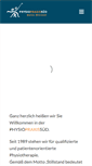 Mobile Screenshot of physiosued.de